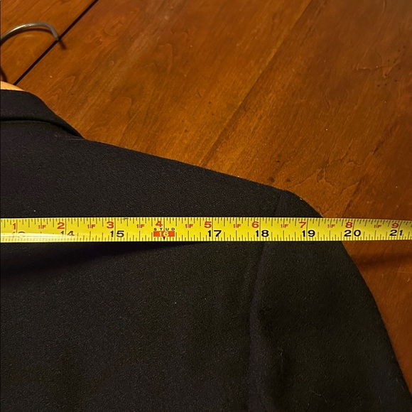 Liz Claiborne Collection vintage Tuxedo Jacket Blazer 100% Wool Size 6 - Picture 13 of 16